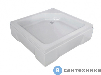 картинка Поддон душевой River 90/24 квадратный 900*900*240 мм