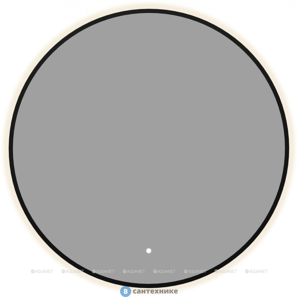 Зеркало Aquanet Контур D 1000 LED TX черный (367654)