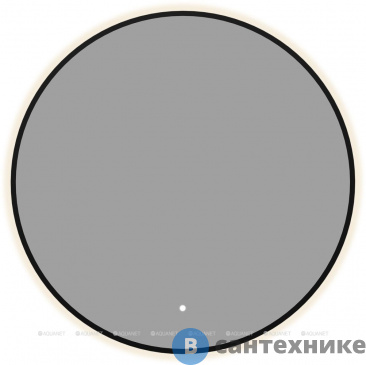 картинка Зеркало Aquanet Контур D 1000 LED TX черный (367654)
