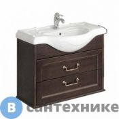 Модуль для раковины Roca AMERICA ZRU9302962 103,5х34,2х60,4 (дуб темный)