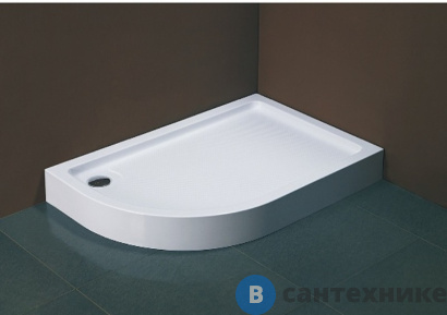 картинка Душевой поддон Band Hours Alba L — Tray (800х1200х150)