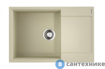 картинка Кухонная мойка OMOIKIRI Daisen-78-LB-BE ваниль (4993686)