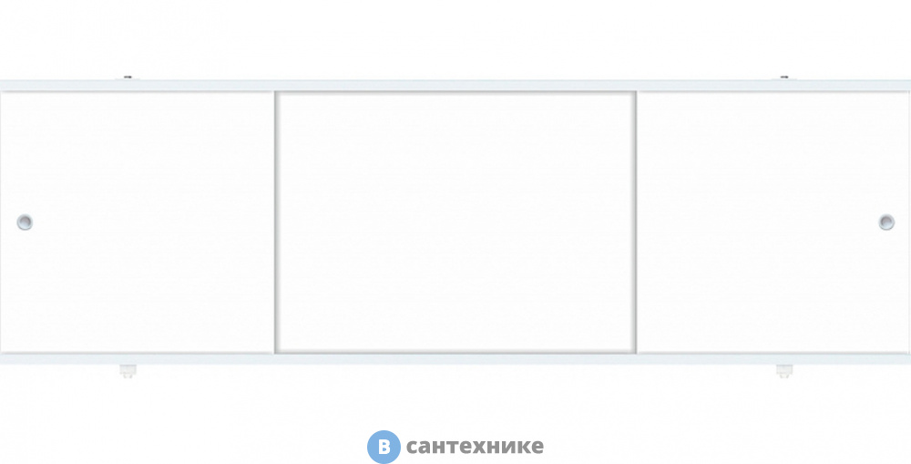 Фронтальная панель для ванны раздвижная Aquanet Premium 164 /273291/