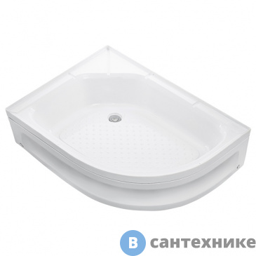 картинка Душевой поддон WEMOR 90/80/24 L асимметрия 900*800*240 мм (10000006055)