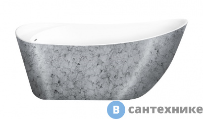 картинка Акриловая ванна Lagard MINOTI Treasure Silver