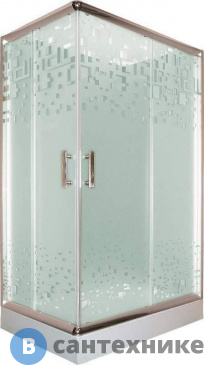 картинка Душевой уголок Parly ZQ121R (120*80*195)