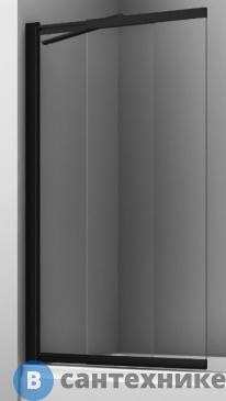 картинка Шторка WasserKRAFT Dill 61S02-100 WasserSchutz Fixed стеклянная на ванну