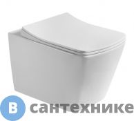 Унитаз подвесной Art & MAX TECHNO AM9310CHR безободковый, без сиденья