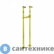 Универсальный установочный комплект Cezares PIC-03 для напольного смесителя, золото