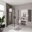 Душевое ограждение Niagara NG-6803-08 BLACK (90*90*195) квадрат, двери распашные