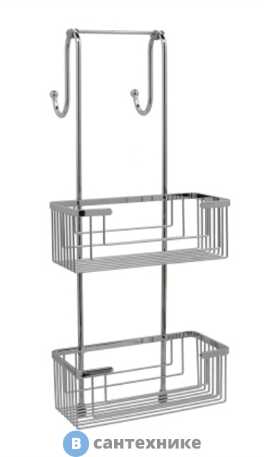 Комплект WasserKRAFT K-71122 из держателей и 2-х навесных полок