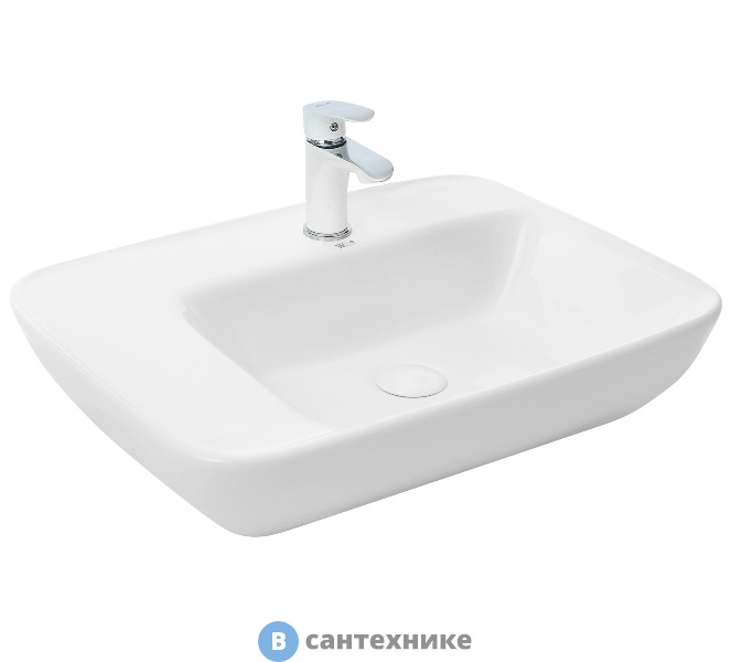 Раковина WELTWASSER ELBACH 1004 накладная (575х435х135)