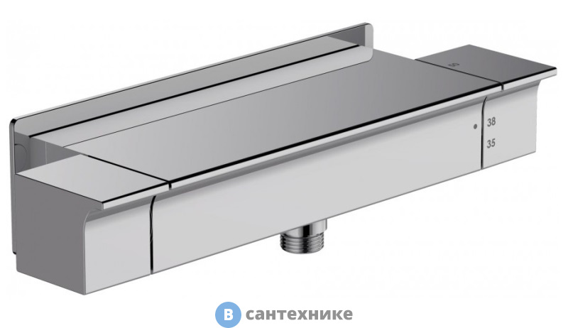 Термостат Jacob Delafon E9104-CP STANCE душ (хром)