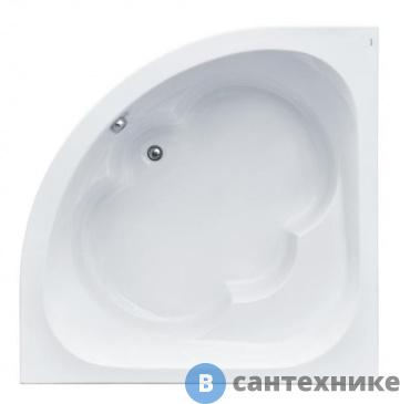 картинка Ванна акриловая Santek Канны 150х150 (1WH111983), без каркаса и сифона