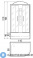 картинка Душевая кабина River NARA 110/80/44 МТ L