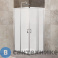 картинка Душевой уголок BelBagno UNIQUE-A-2-85/100-M-Cr матовое стекло, профиль хром, без поддона