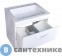 картинка Тумба под раковину Style line Каре 60 (2 ящ.) Люкс белая, подвесная PLUS (2000949234250)