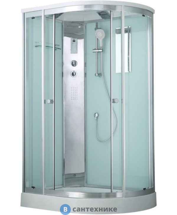 Душевая кабина Timo Comfort T-8802L Fabric Glass (120*85*220)