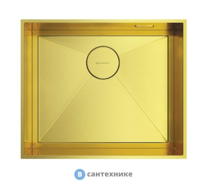 Кухонная мойка OMOIKIRI Kasen 53-INT-LG нерж.сталь/светлое золото (4993790)