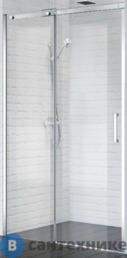 картинка Душевая дверь BelBagno ACQUA-BF-1-110-C-Cr 1110x1950
