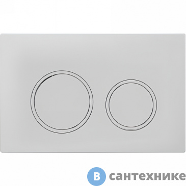 картинка Кнопка смыва SinteSi FB-XRW-502 белая (SIN-FB-XRW-502)