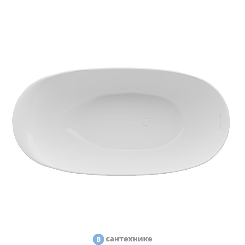 Ванна акриловая Vincea VBT-601-1600, 1600*800*580, слив-перелив в комплекте