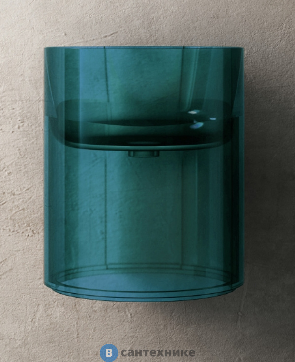 Раковина ABBER Kristall AT2704Aquamarin бирюзовая