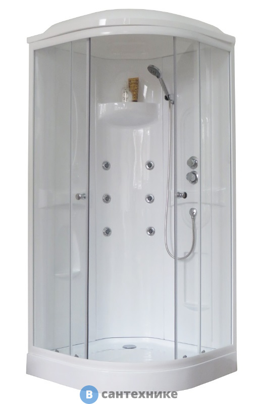 Душевая кабина Royal Bath RB 90HK2-T 900*900*2170 (прозрачное)