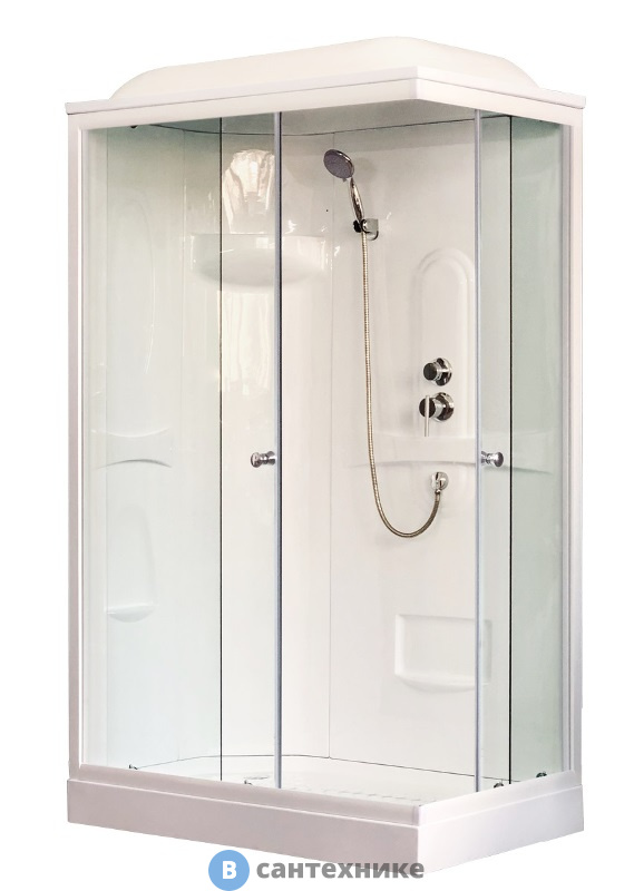 Душевая кабина Royal Bath RB 8120HP1-T L 1200x800x2170 (прозрачное)