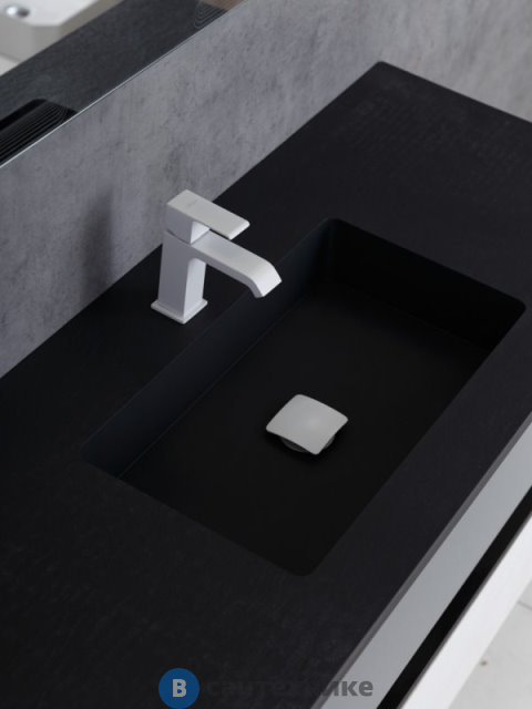 Столешница Cezares из HPL материала 100x46 CADRO-100-HPL-NRM Nero Magma (100x46x1,3)