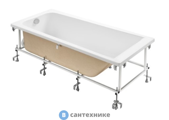 Монтажный набор Roca 248514000 для акриловой ванны ELBA /150х75/ (белый)