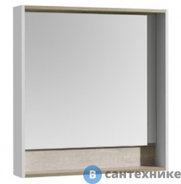 картинка Зеркало Акватон Капри 80 Бетон пайн (1A230402KPDA0)
