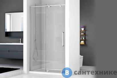 картинка Душевая  дверь Royal Bath BERN-S RB 100-T-CH 1000*1950 (BERN-S RB 100-T-CH)
