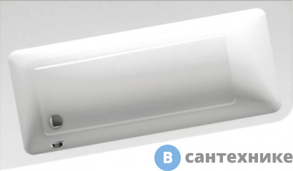 картинка Ванна акриловая Ravak 10° 160х95 L без гидромассажа (C831000000)