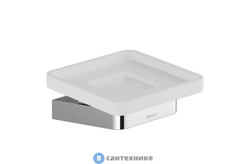 Держатель Ravak TD 200.00 с мыльницей (стекло) (X07P354)