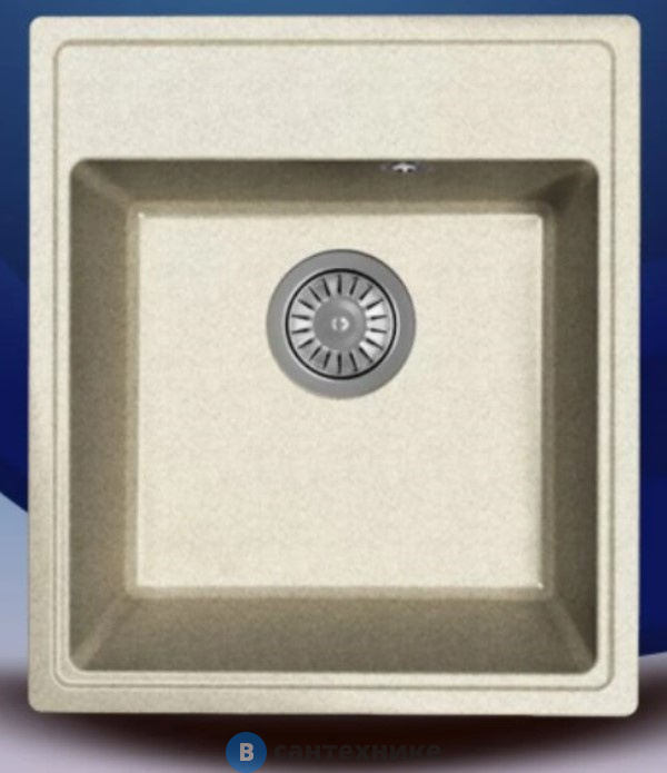 Кухонная мойка Dr. Gans Оливия 420, серый СМс (25.150.B0420.408)