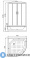 картинка Душевая кабина Parly ECM92 (ECM921) (90*90*215)