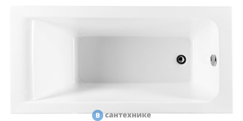 Акриловая ванна Aquanet BRIGHT 145*70 к/с120 (239668)