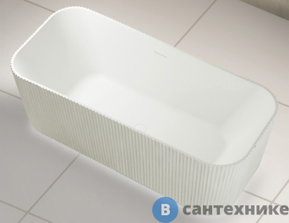 картинка Ванна ABBER Stein AS9663 170*75 из искусственного камня