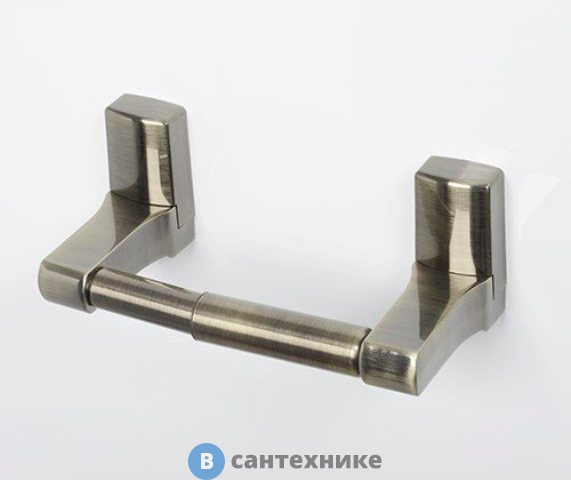 Держатель туалетной бумаги WasserKRAFT Exter K-5222 металл, покрытие "светлая бронза"