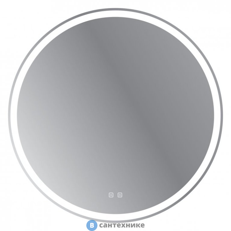 Зеркало BelBagno SPC-RNG-700-LED-TCH-SND со встроенной подсветкой, голосовым управлением и подогревом, 700x30