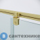 картинка Душевое ограждение Niagara Nova NG-45-9ASG-A80SG-34 (90х80х195) прямоугольник, распашная, золото сатин, стекло прозрачное