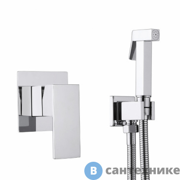 картинка Смеситель ABBER Daheim AF8225 с гигиеническим душем, хром