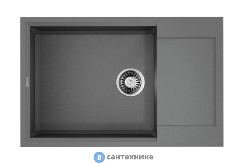 Кухонная мойка OMOIKIRI Sakaime 78-LB-GR grey (4993555)