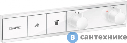 картинка Смеситель Hansgrohe 15380700 RainSelect Термостат