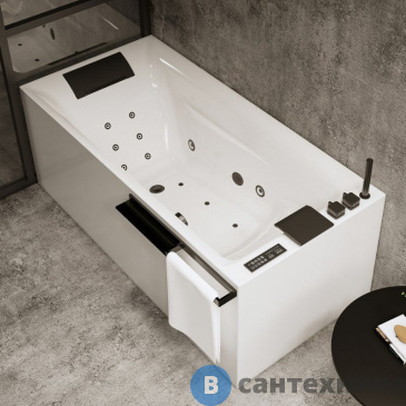 картинка Ванна акрил Orans BT-62131CR (1800x800x630) гидромассажная