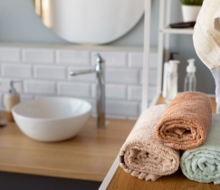 Как хранить полотенца в ванной