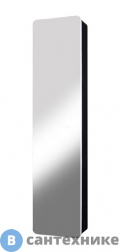 картинка Зеркало-шкаф Art & MAX LECCE AM-Lec-360-1560-1D-DS-F-Nero с подсветкой