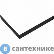 Экран Cezares TRAY-AS-A-100-100-SCR-NERO для поддона из искусственного мрамора, чёрный