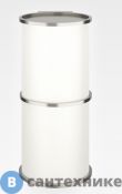 Светильник Armani Roca Baia настенный LED, 14.5х13.5х29 см, brushed steel (7.8130.8.434.2)